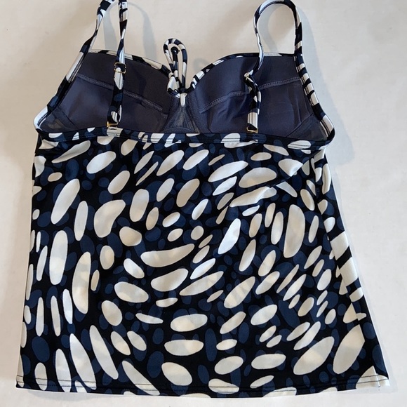 Victoria’s Secret Size 34A Navy & White Tankini 2498 - Picture 5 of 8
